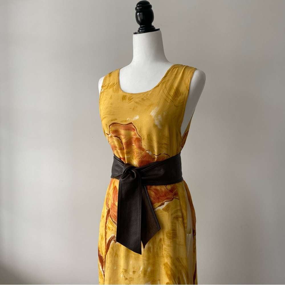 Double Layer Silk Summer Dress